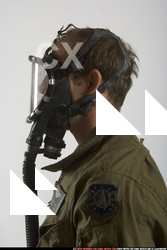 Man Adult Muscular White Martial art Standing poses Army