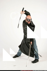 JAMESON FIGHTER COAT DUAL KATANA 08