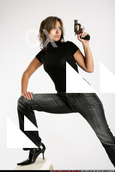 ANDRIA STANDING ON CHAIR REVOLVER 01.JPG