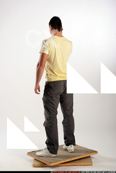 Man Adult Athletic White Daily activities Standing poses Sportswear