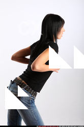 Woman Adult Athletic White Neutral Standing poses Sportswear