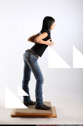 Woman Adult Athletic White Neutral Standing poses Sportswear