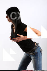 Woman Adult Athletic White Neutral Standing poses Sportswear