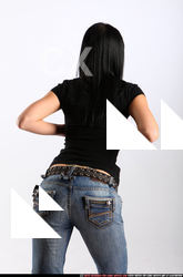 Woman Adult Athletic White Neutral Standing poses Sportswear