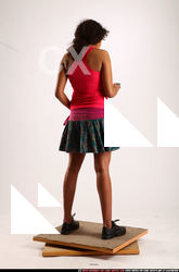 Woman Young Athletic Black Daily activities Standing poses Sportswear