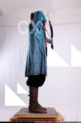 Woman Adult Average White Fighting with bow Standing poses Army