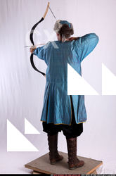 Woman Adult Average White Fighting with bow Standing poses Army