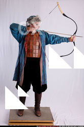 Woman Adult Average White Fighting with bow Standing poses Army