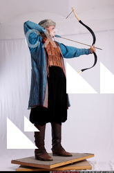 Woman Adult Average White Fighting with bow Standing poses Army