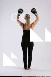 Woman Adult Athletic White Neutral Standing poses Sportswear