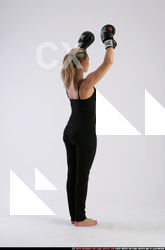 Woman Adult Athletic White Neutral Standing poses Sportswear