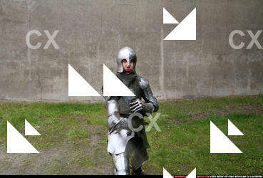 Man Adult Average White Fighting with sword Standing poses Army