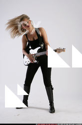 Woman Adult Athletic White Daily activities Moving poses Sportswear