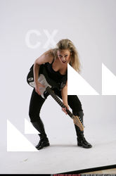 Woman Adult Athletic White Daily activities Moving poses Sportswear