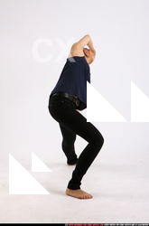 Woman Young Athletic Fitness poses Standing poses Sportswear Asian