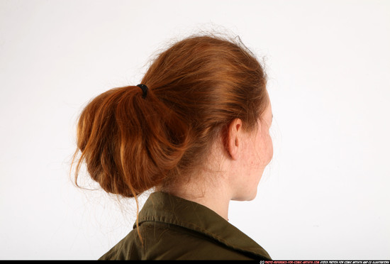 Woman Adult Average White Facial expressions Detailed photos Army