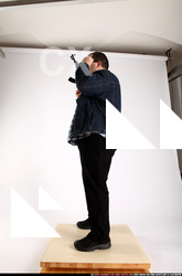 Man Adult Chubby White Neutral Standing poses Casual