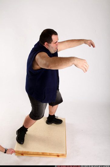 Man Adult Chubby White Dead Standing poses Casual