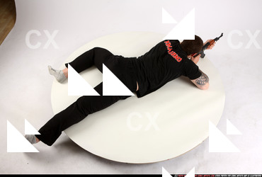 2013 06 ALEX LAYING AIMING AK-47 03 A