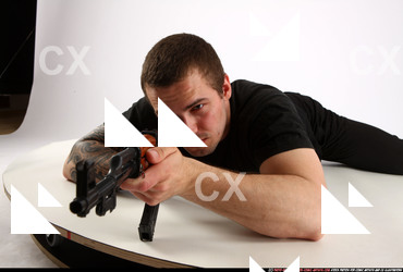 2013 06 ALEX LAYING AIMING AK-47 08