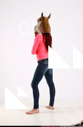 2014 05 NINA HORSE HEAD MASK POSE3 04