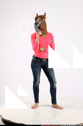 Woman Adult Athletic White Neutral Standing poses Casual