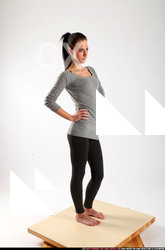 Woman Adult Athletic White Neutral Standing poses Casual