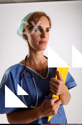 Woman Adult Athletic White Neutral Detailed photos Business