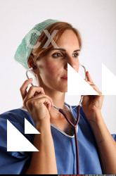 Woman Adult Athletic White Neutral Detailed photos Business