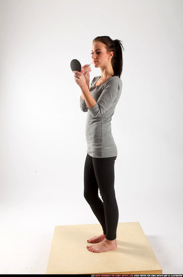 Woman Adult Athletic White Daily activities Standing poses Casual