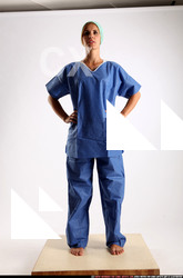 Woman Adult Athletic White Neutral Standing poses Business