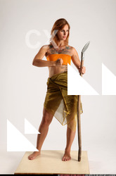 2015 05 AMY PREHISTORIC GUARDING SPEAR SHIELD 00 B