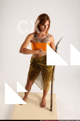 2015 05 AMY PREHISTORIC GUARDING SPEAR SHIELD 00 A