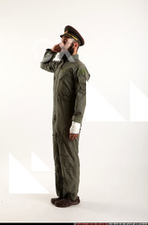 Man Adult Athletic White Neutral Standing poses Army