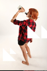 Woman Adult Athletic White Neutral Standing poses Casual