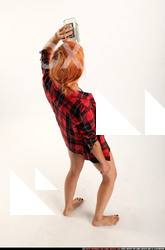 Woman Adult Athletic White Neutral Standing poses Casual