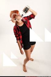 Woman Adult Athletic White Neutral Standing poses Casual