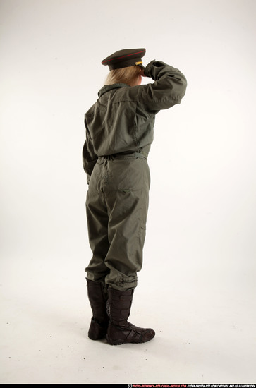 Woman Young Average Neutral Standing poses Army Asian