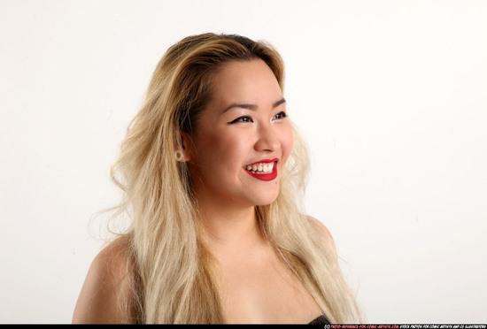 Woman Young Average Facial expressions Detailed photos Business Asian