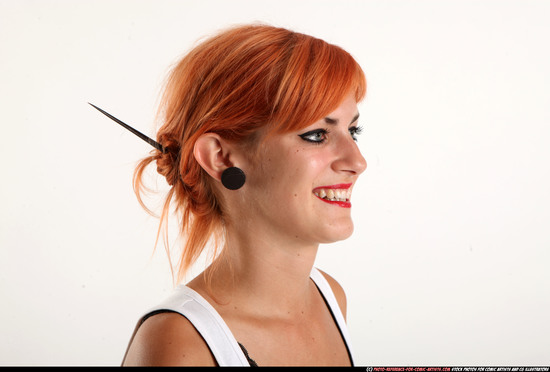 Woman Adult Athletic White Facial expressions Detailed photos Casual