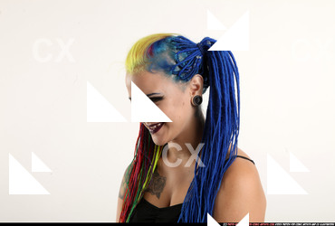 Woman Young Average White Facial expressions Decision Casual