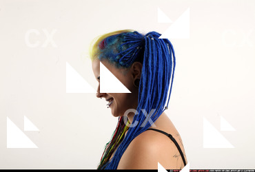 Woman Young Average White Facial expressions Decision Casual