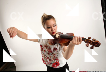 Woman Young Average Daily activities Standing poses Casual Asian