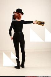 2017 05 VICTORIA STEAMPUNK BLASTER RIFLE AIMING POSE2 05 B