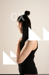 Woman Adult Athletic White Facial expressions Standing poses Casual