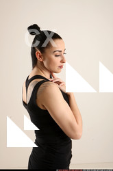 Woman Adult Athletic White Facial expressions Standing poses Casual