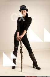 2017 07 CLAUDIA STEAMPUNK CANE LEAN ON 00 C