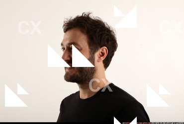 Man Adult Athletic White Facial expressions Standing poses Casual