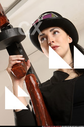 2017 11 CLAUDIA STEAMPUNK TOMMYGUN NEUTRAL POSE 11