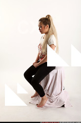 Woman Young Average Neutral Casual Asian